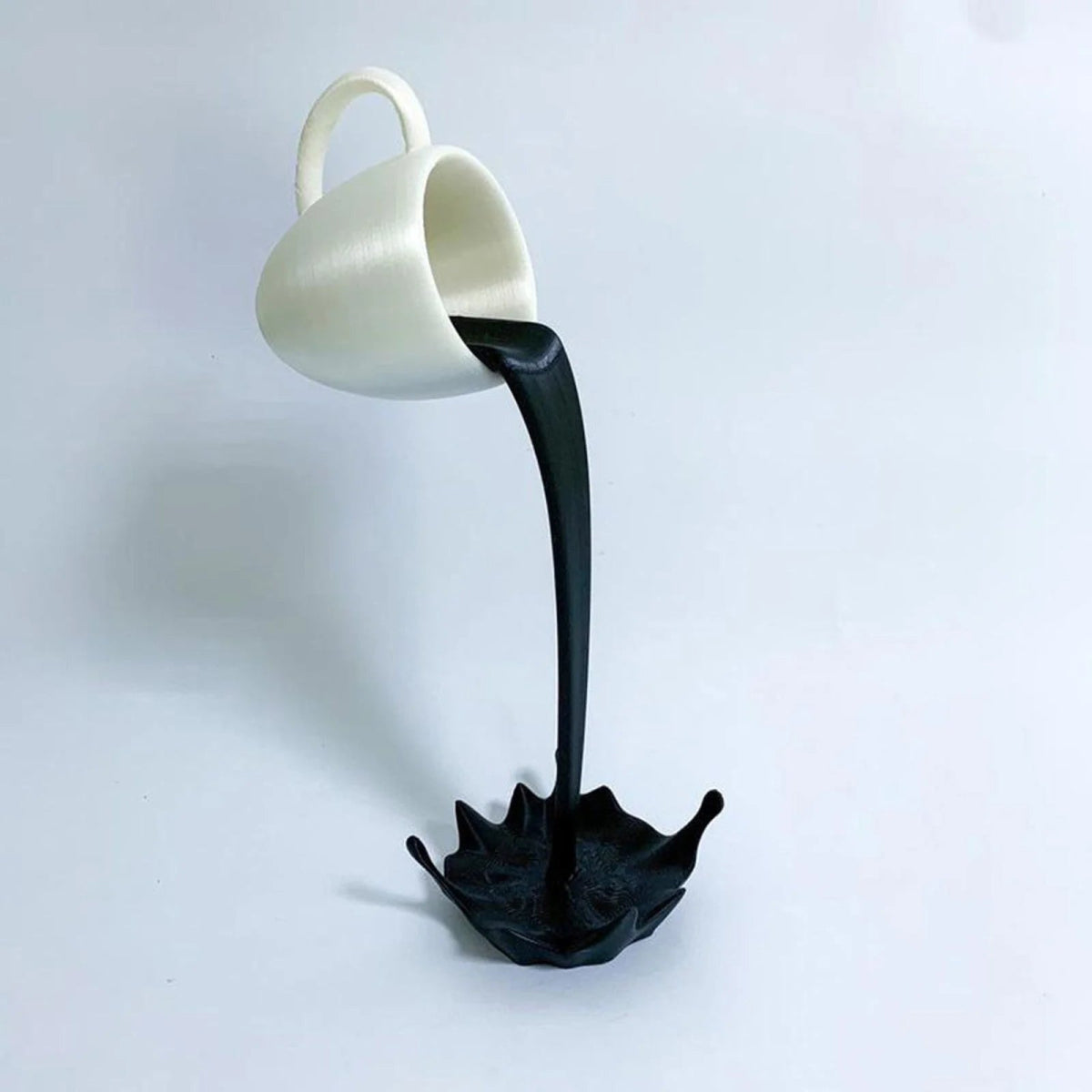 Coffee Spill Statue | Quirky Art Decor for Coffee Lovers - Lattea Global