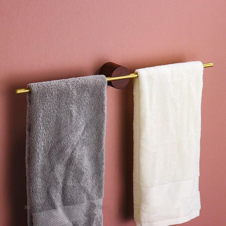 Minimalist Wall-Mounted Towel Bar