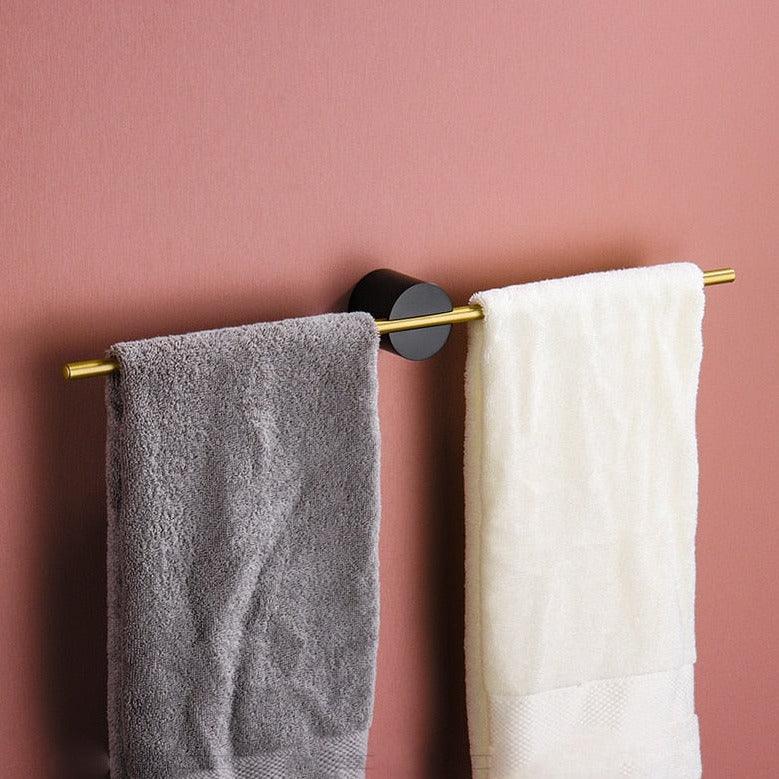 Minimalist Wall-Mounted Towel Bar