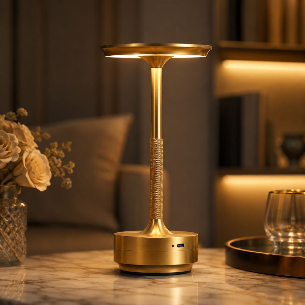 Cordless Table Lamp 3-Mode Touch Sensitive Lattea