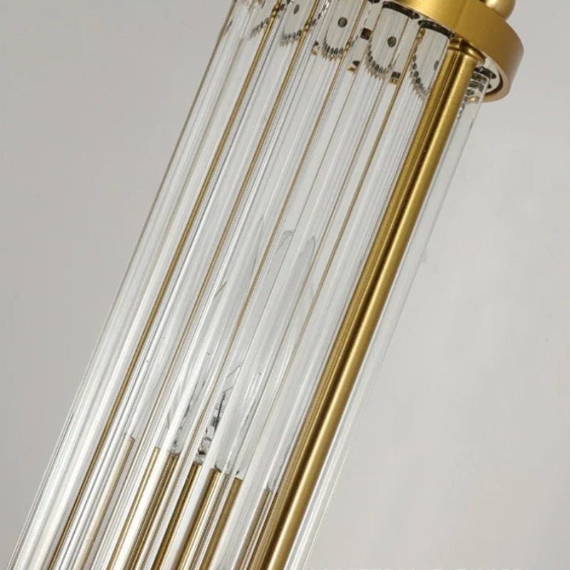 Cylindrical Glass Wall Sconce - Lattea Global
