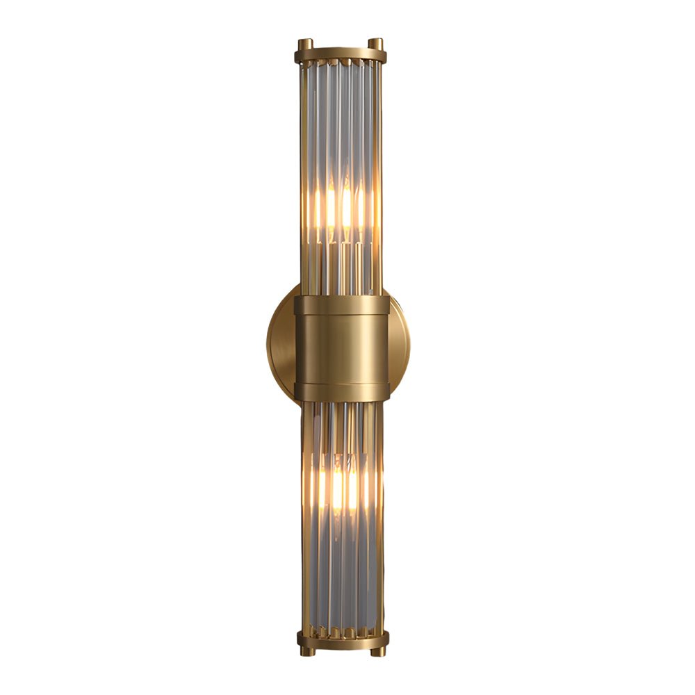 Cylindrical Glass Wall Sconce - Lattea Global