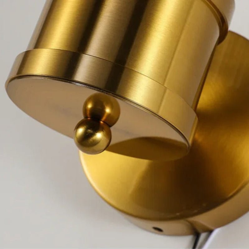 Cylindrical Glass Wall Sconce - Lattea Global