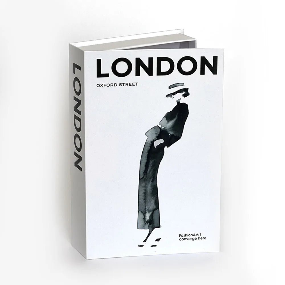 Decorative Books with Stylish Hidden Storage - Lattea Global