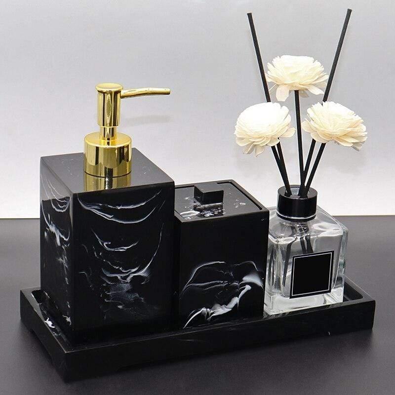 Deluxe Bathroom Accessories Set – Elegant & Functional Decor