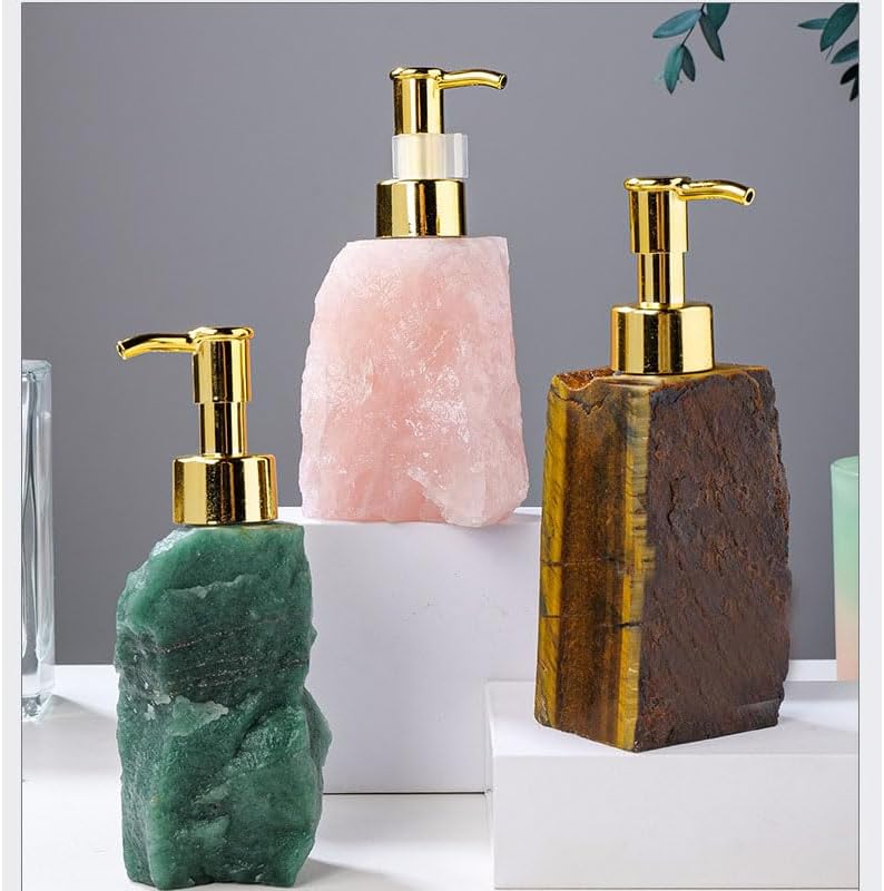 Deluxe Crystal Soap Dispenser – Elegant & Functional Bath Accessory - Lattea Global