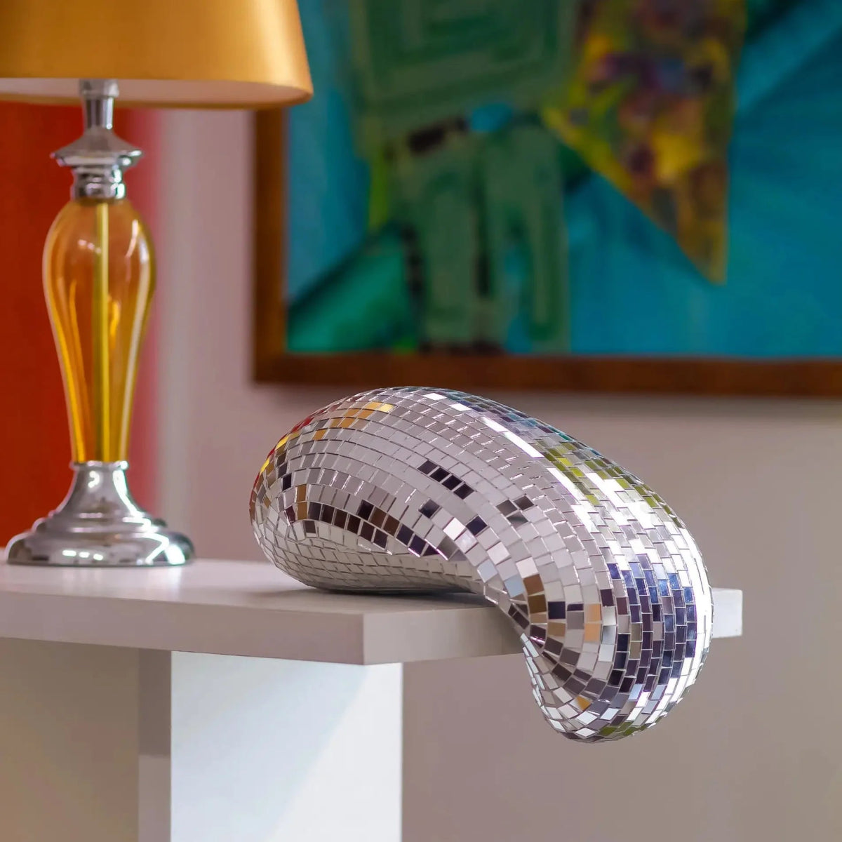 Disco - Inspired Reflective Melt Decor - Lattea Global