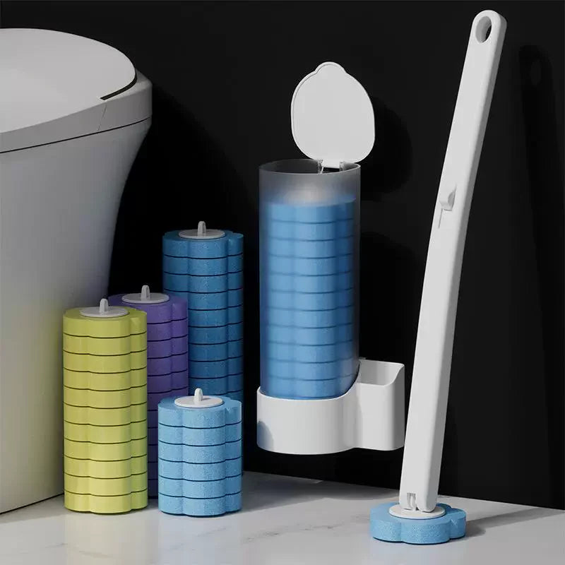 Disposable Scrub Toilet Brush – Hygienic & Effortless Cleaning