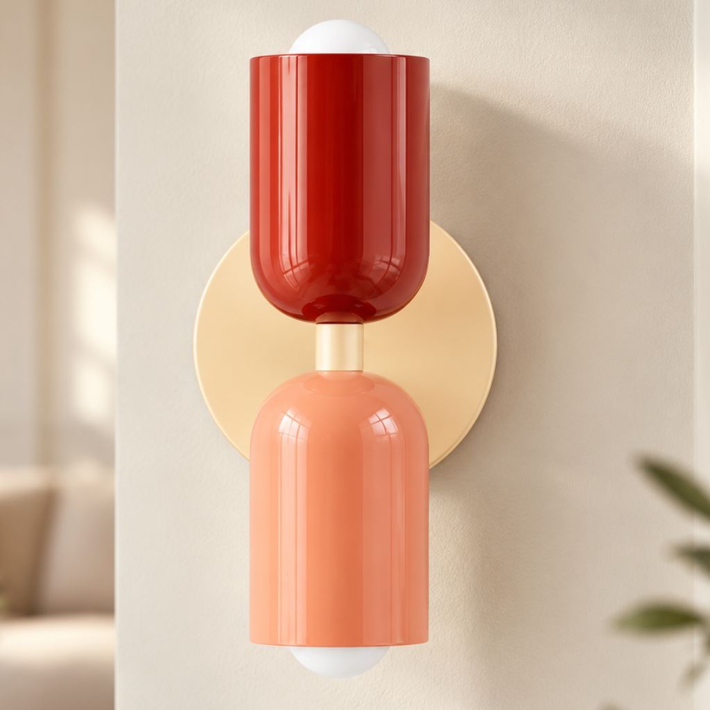 Double-Head Iron LED Wall Light – Up & Down