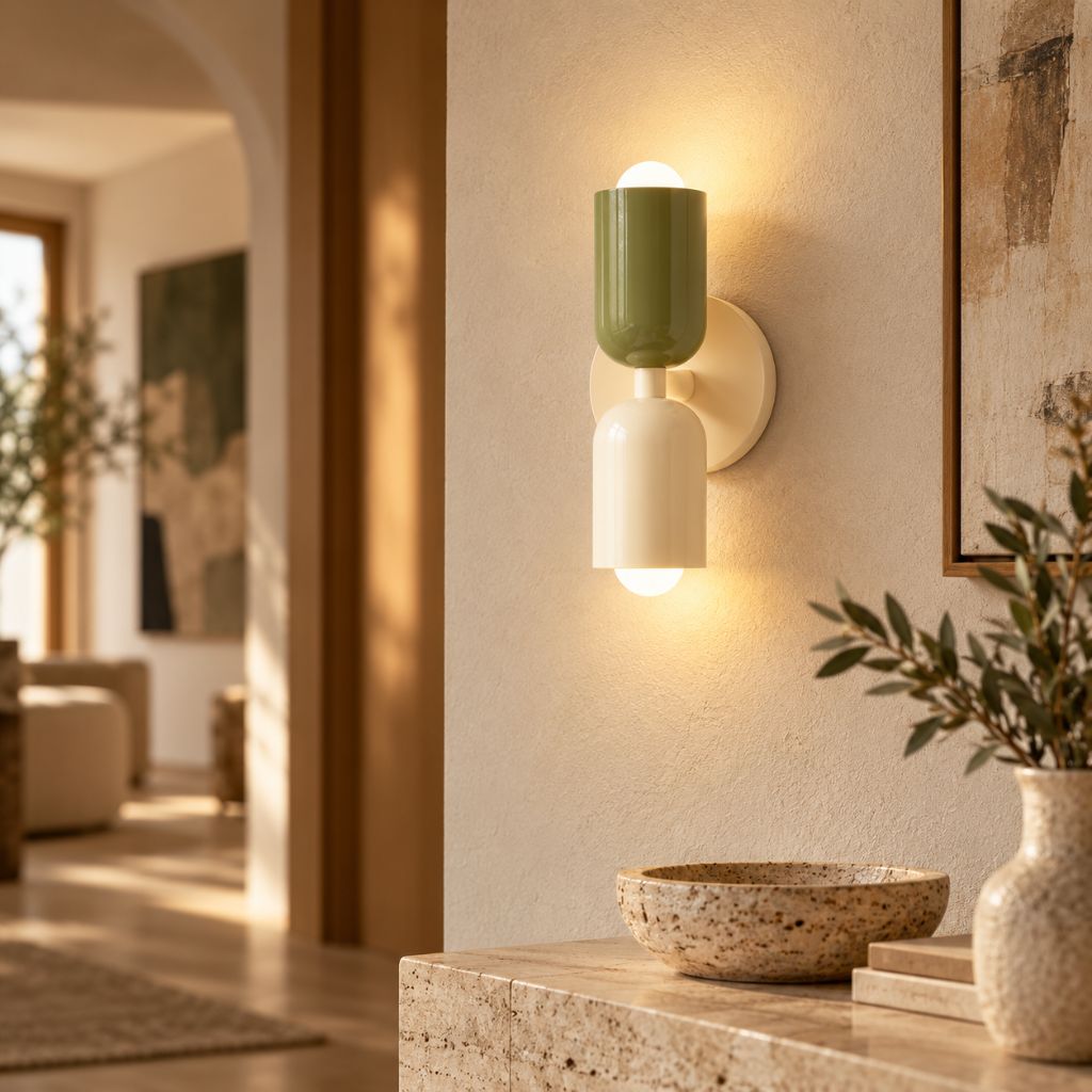 Double-Head Iron LED Wall Light – Up & Down
