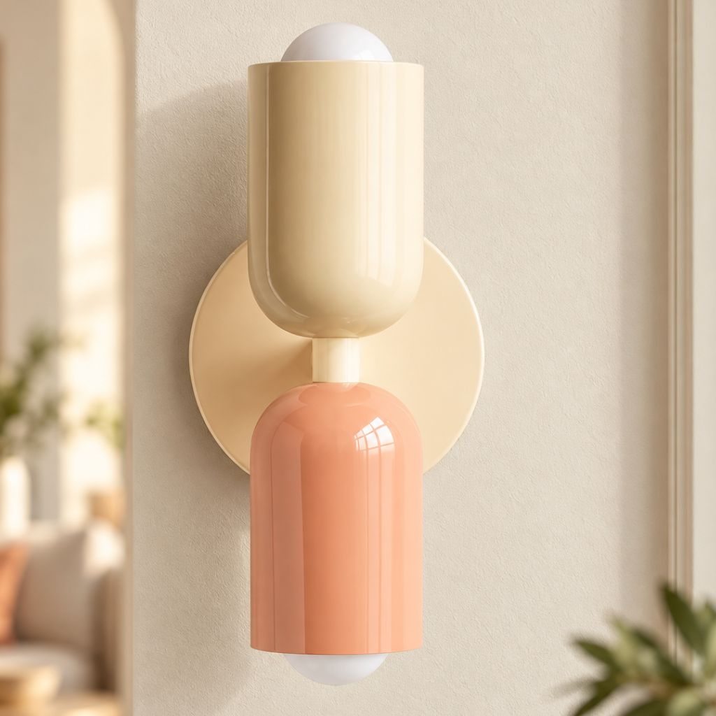 Double-Head Iron LED Wall Light – Up & Down