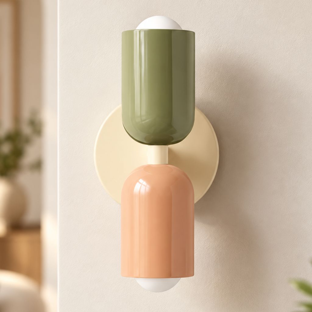 Double-Head Iron LED Wall Light – Up & Down