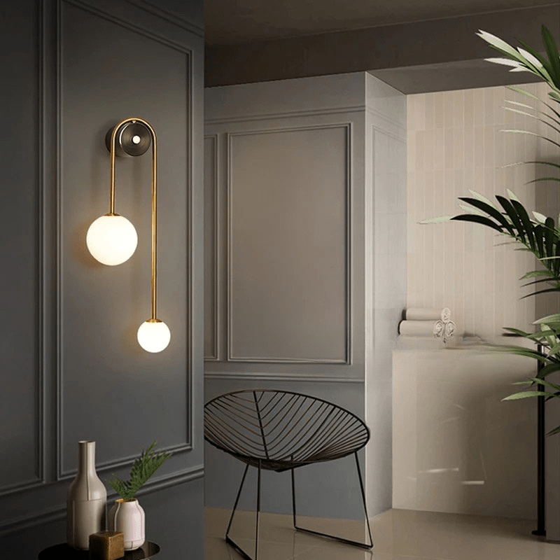 Dual - Globe LED Wall Sconce - Lattea Global