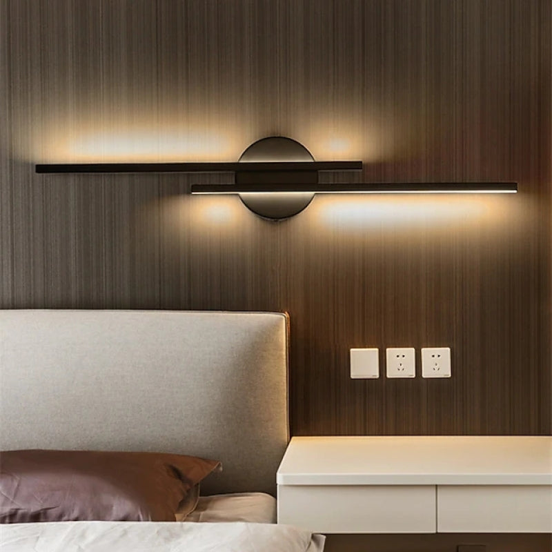 Dual Light Wall Sconce for Interior Spaces