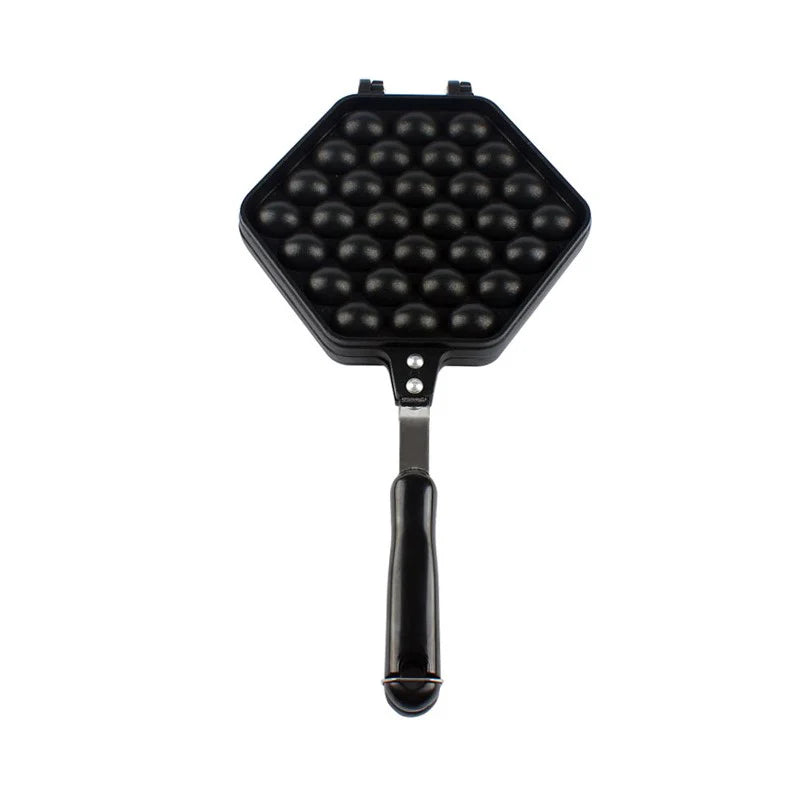 Egg Bubble Cake Pan – Cast Aluminum Nonstick Perfect for Crispy Waffles