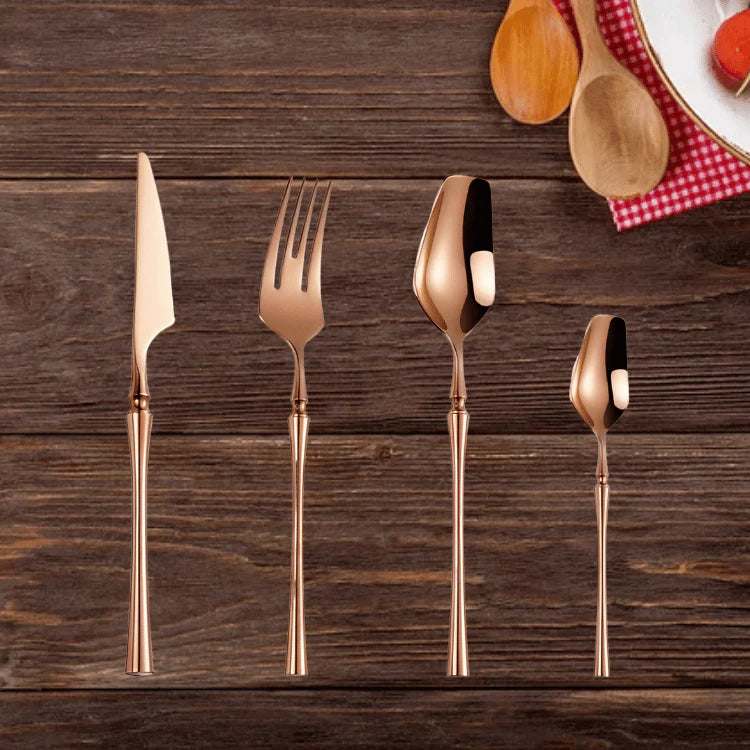 Egyptian-Inspired Cutlery Set – Elegant & Durable Dining