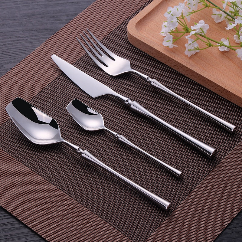 Egyptian-Inspired Cutlery Set – Elegant & Durable Dining