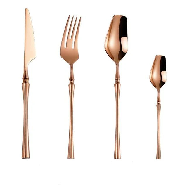 Egyptian-Inspired Cutlery Set – Elegant & Durable Dining