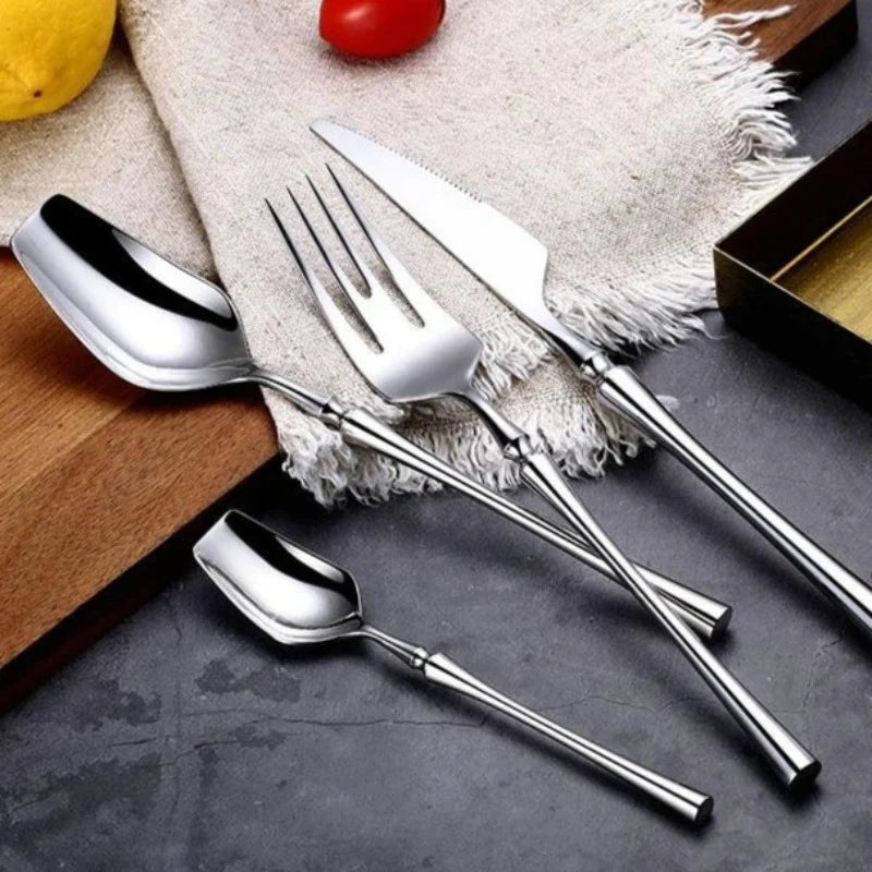 Egyptian-Inspired Cutlery Set – Elegant & Durable Dining