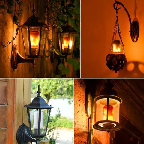 EternalFlame Outdoor Flame Lamp - Realistic Flickering Light