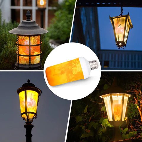 EternalFlame Outdoor Flame Lamp - Realistic Flickering Light - Lattea Global