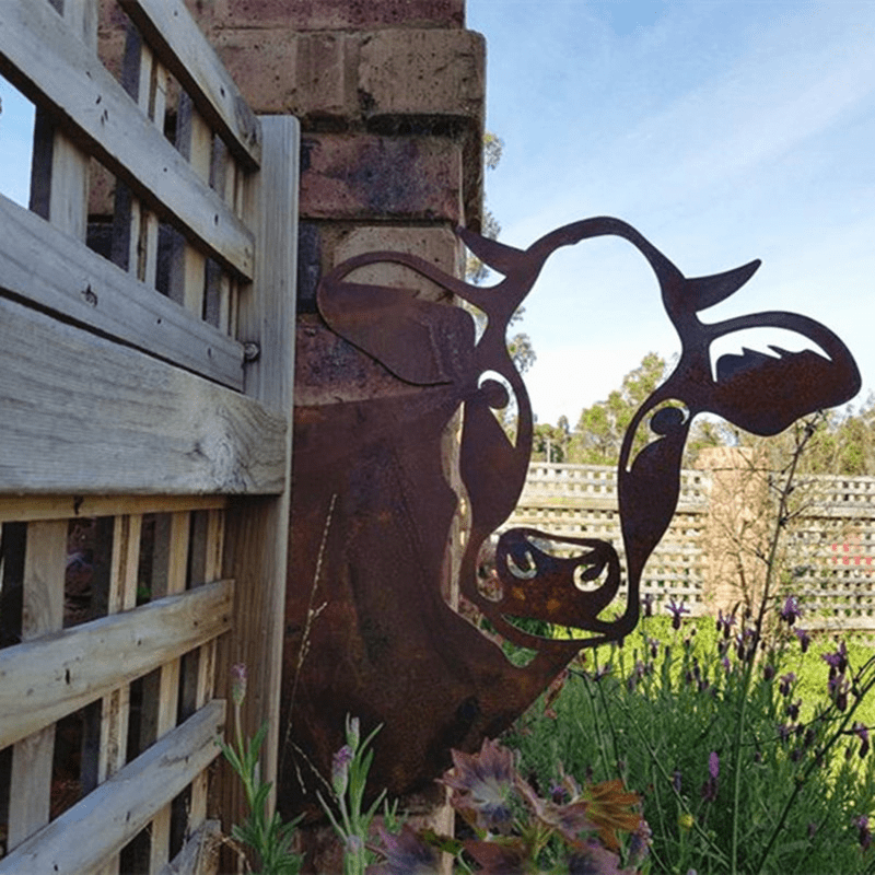 Farm Animal Metal Art - Lattea Global