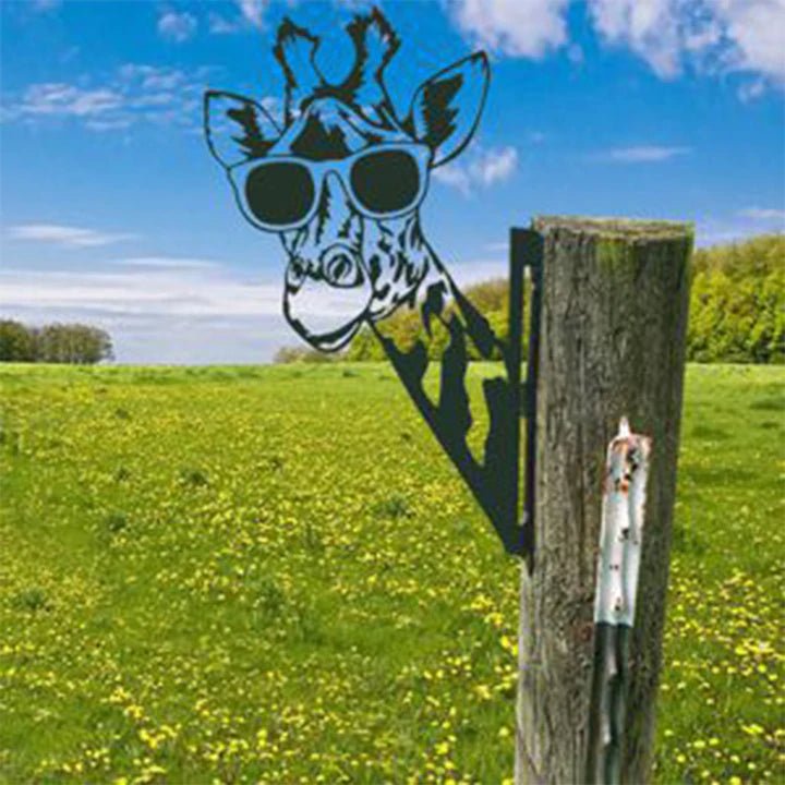 Farm Animal Metal Art - Lattea Global