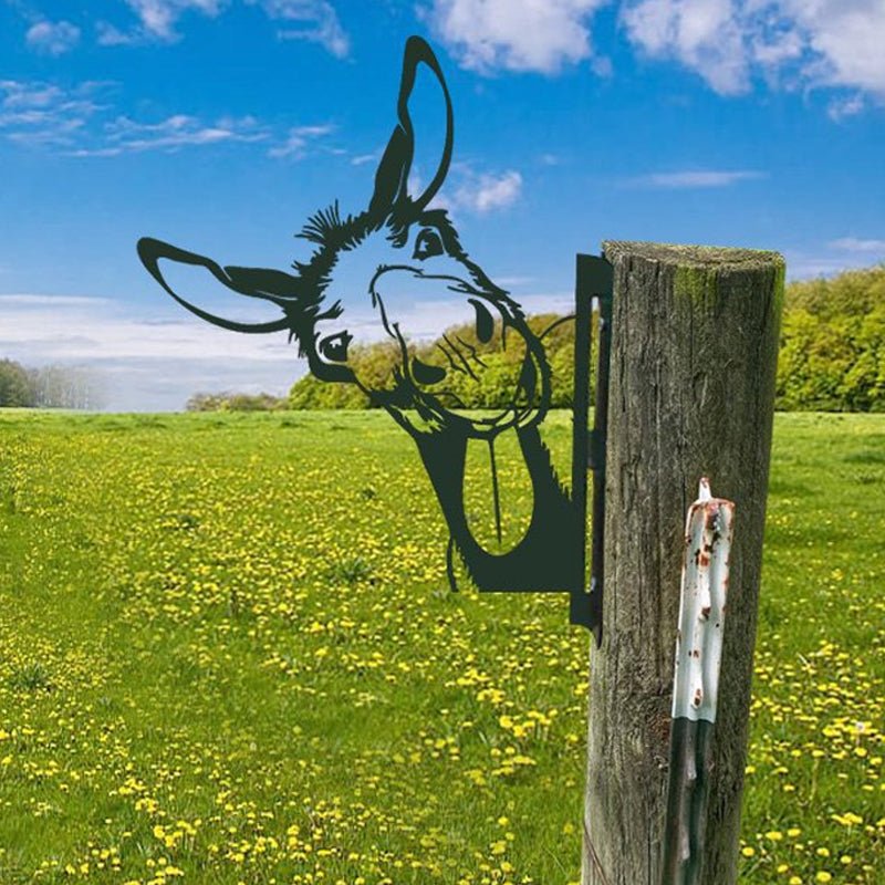 Farm Animal Metal Art - Lattea Global
