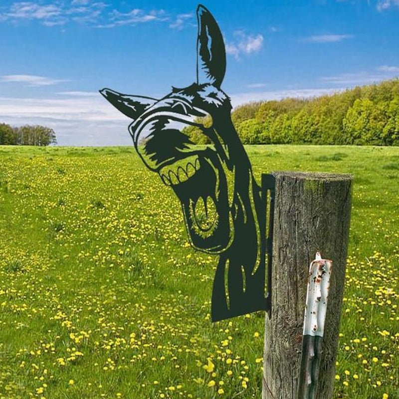 Farm Animal Metal Art - Lattea Global