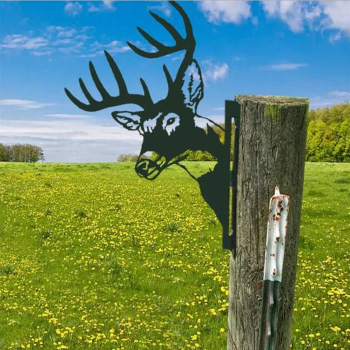 Farm Animal Metal Art - Lattea Global