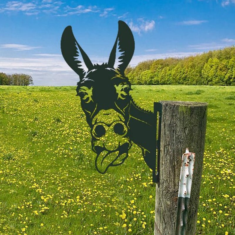 Farm Animal Metal Art - Lattea Global