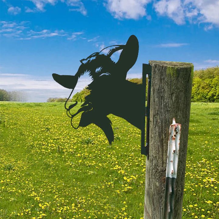 Farm Animal Metal Art - Lattea Global