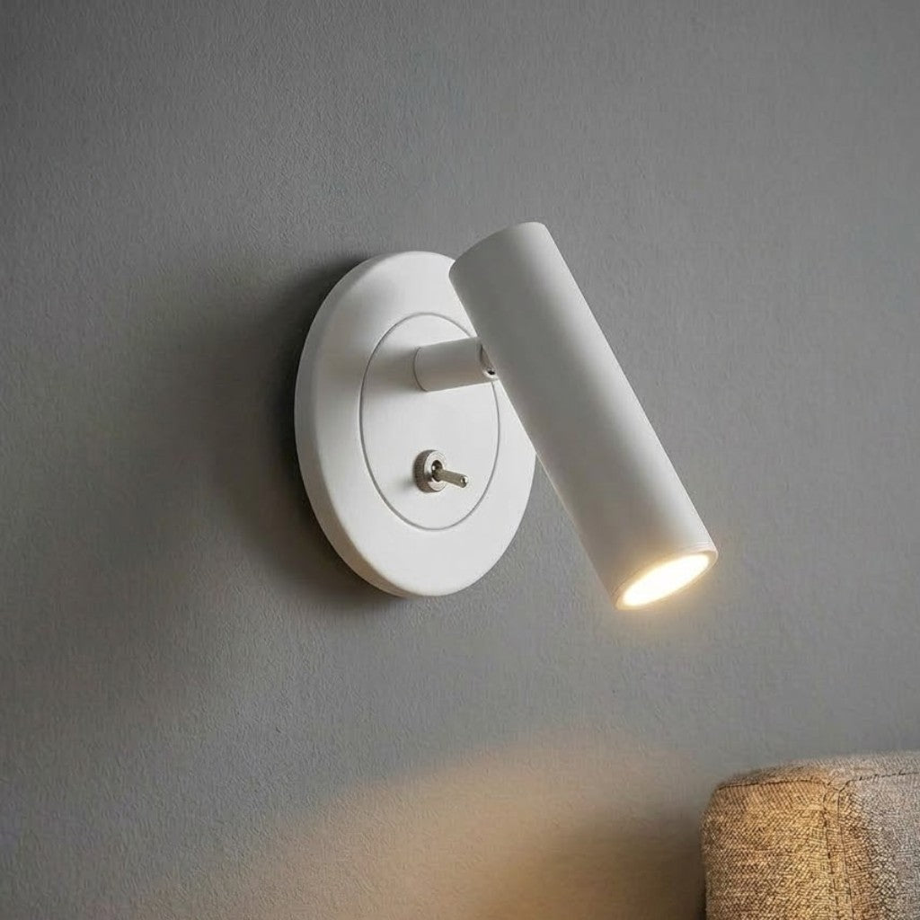 FlexiLight Adjustable Wall Reading Lamp with Switch