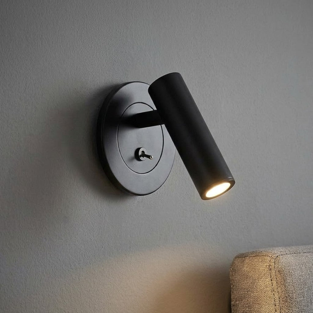 FlexiLight Adjustable Wall Reading Lamp with Switch