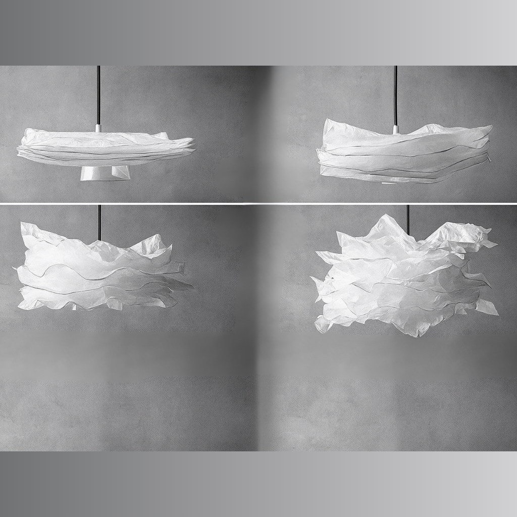 Flower Light  - DIY Origami LED Pendant Lighting