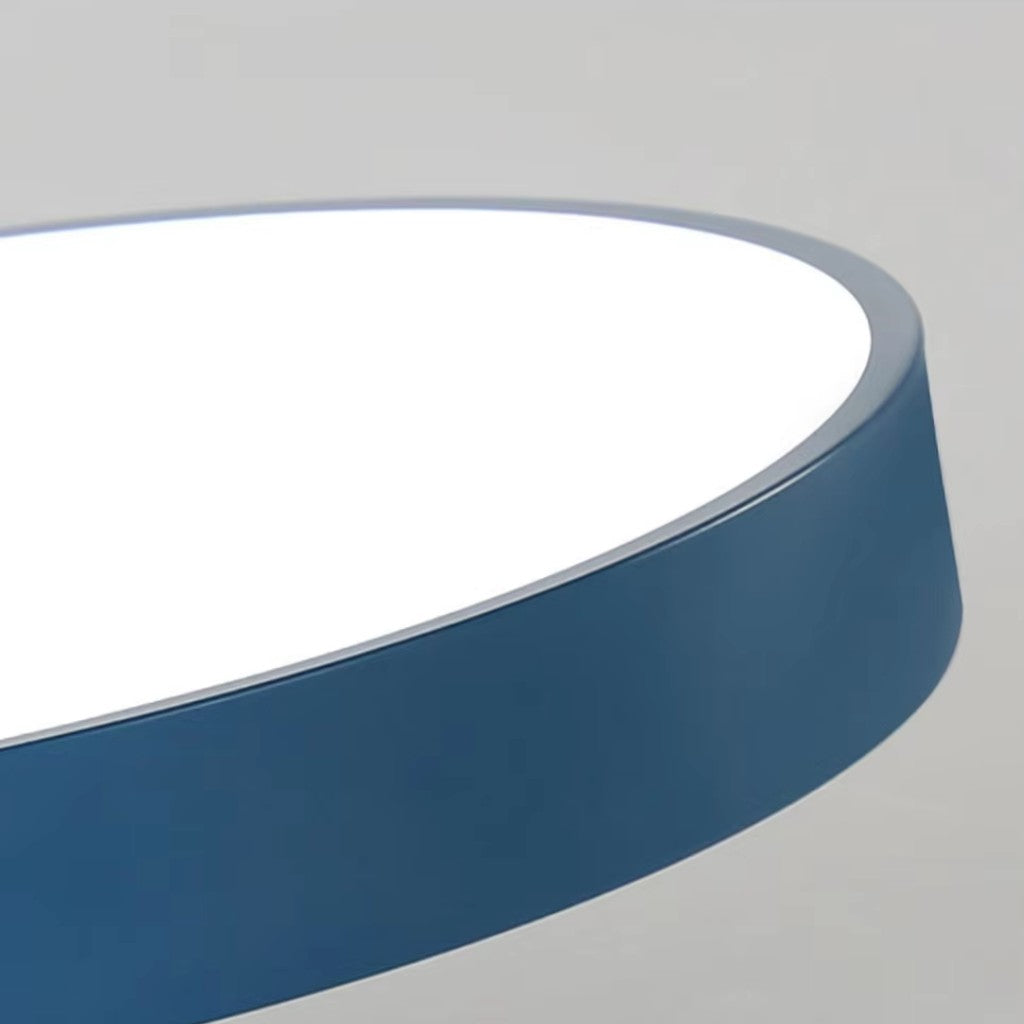 Flush Mount Ceiling Light Fixture with Nordic Round Design
