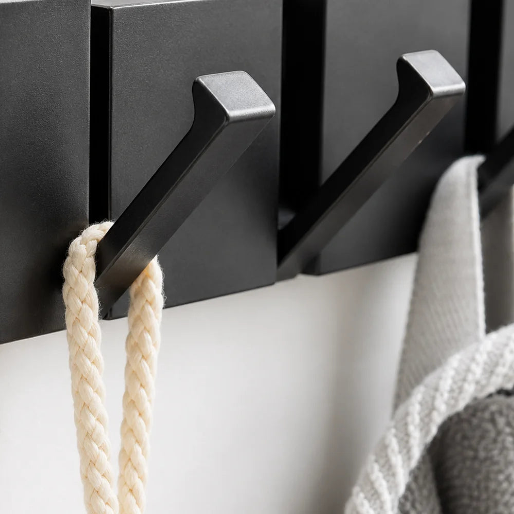 Foldable wall hook minimalist stainless steel 2 to 6 hooks – view 7