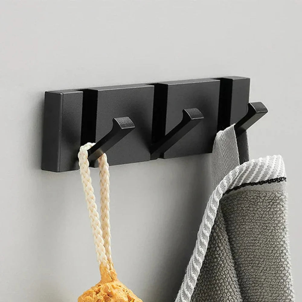 Foldable wall hook minimalist stainless steel 2 to 6 hooks – view 14