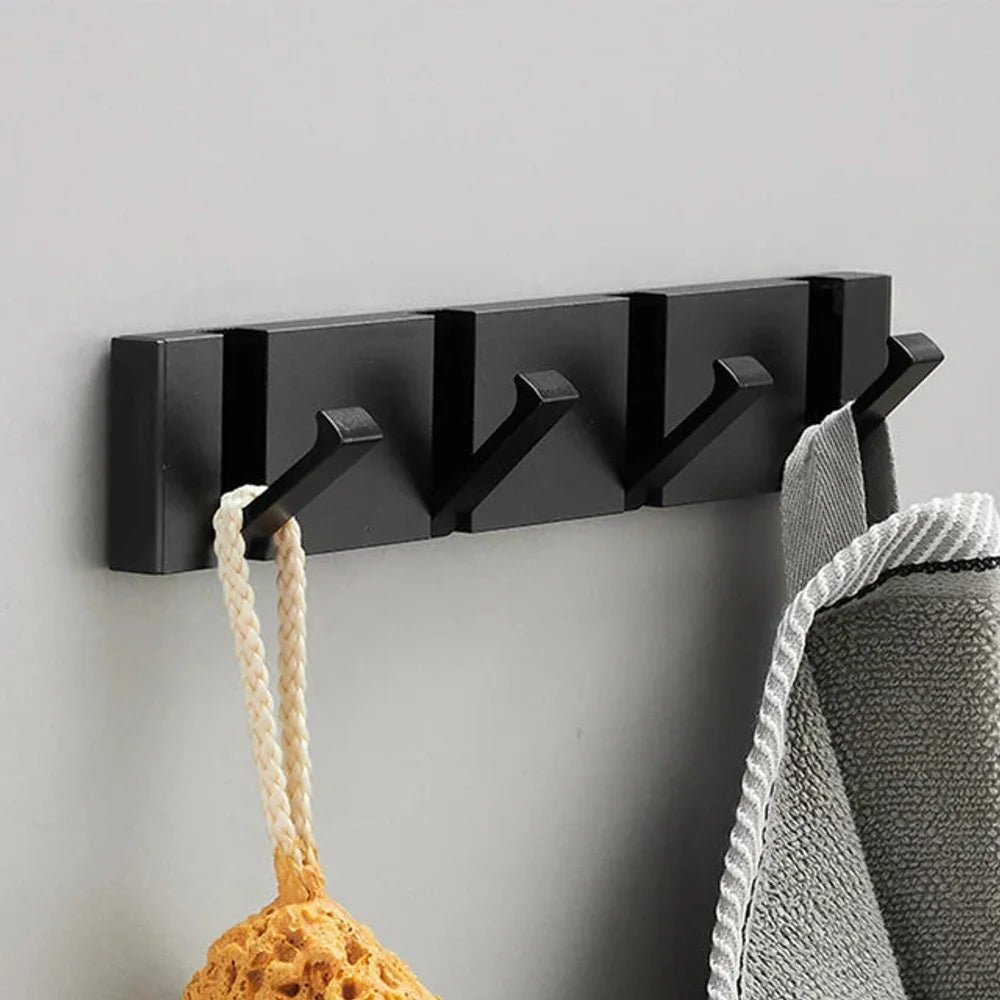 Foldable wall hook minimalist stainless steel 2 to 6 hooks – view 15