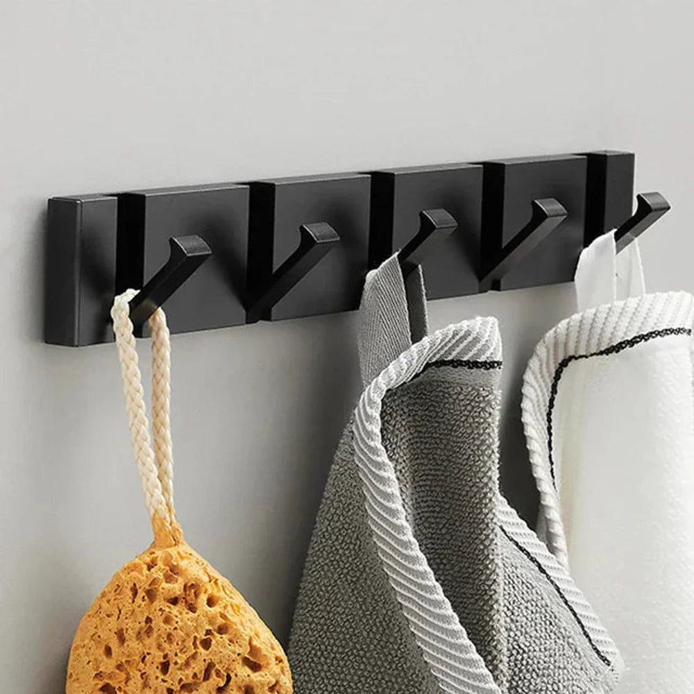 Foldable wall hook minimalist stainless steel 2 to 6 hooks – view 16