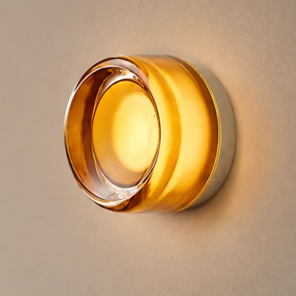 Frosted Glass Wall Sconce