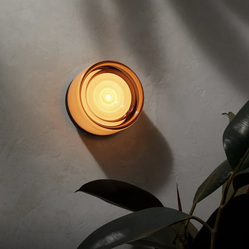 Frosted Glass Wall Sconce - Lattea Global