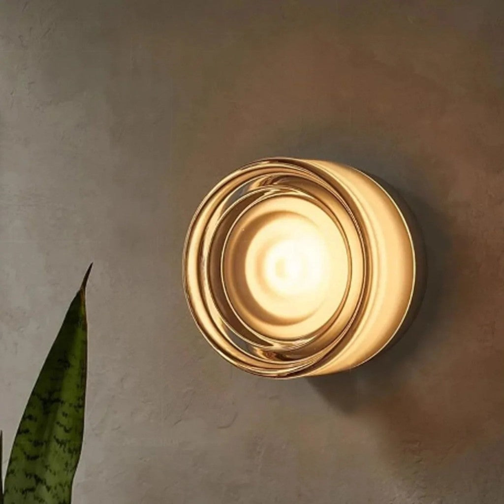 Frosted Glass Wall Sconce