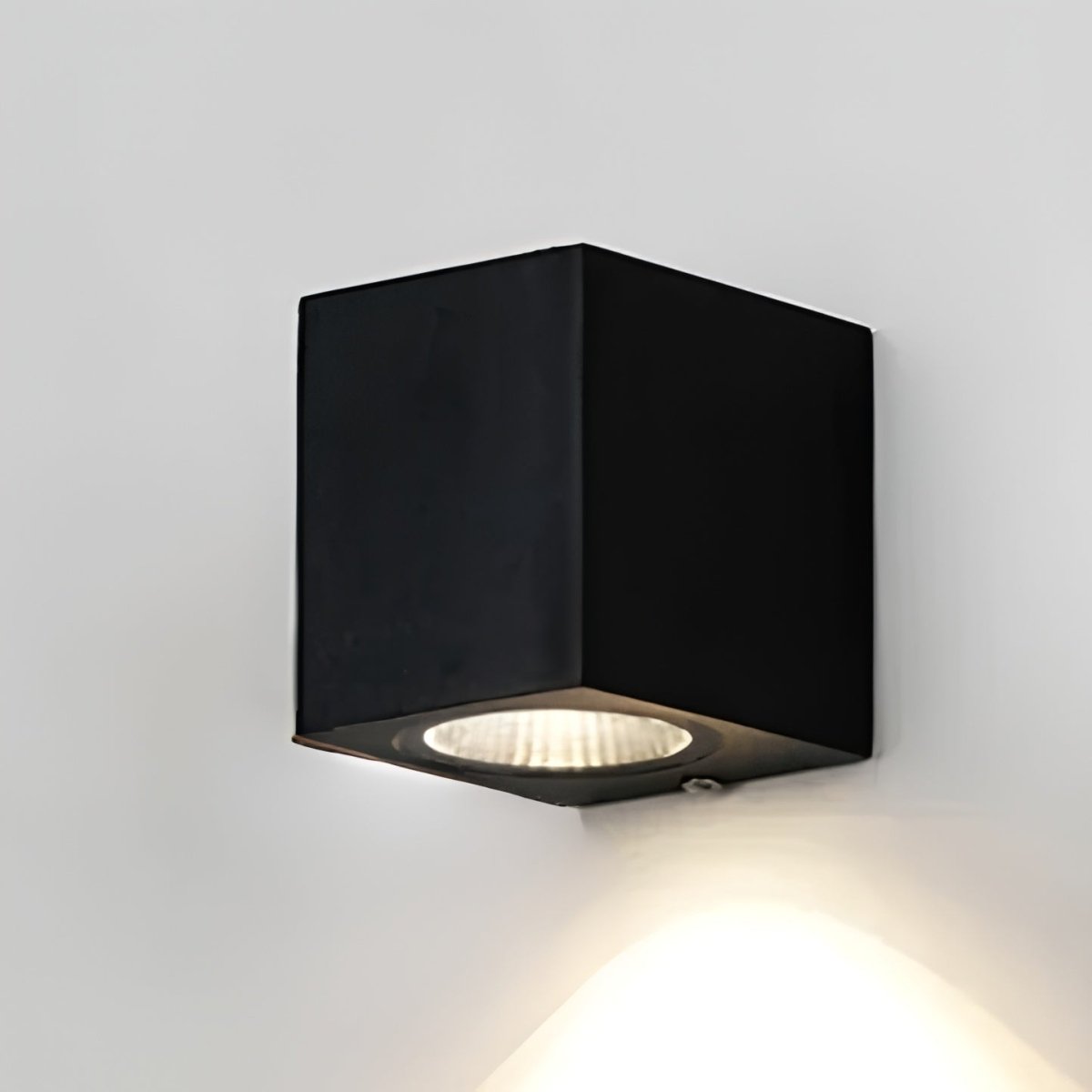 Geometric Black Up Down Wall Light - Lattea Global