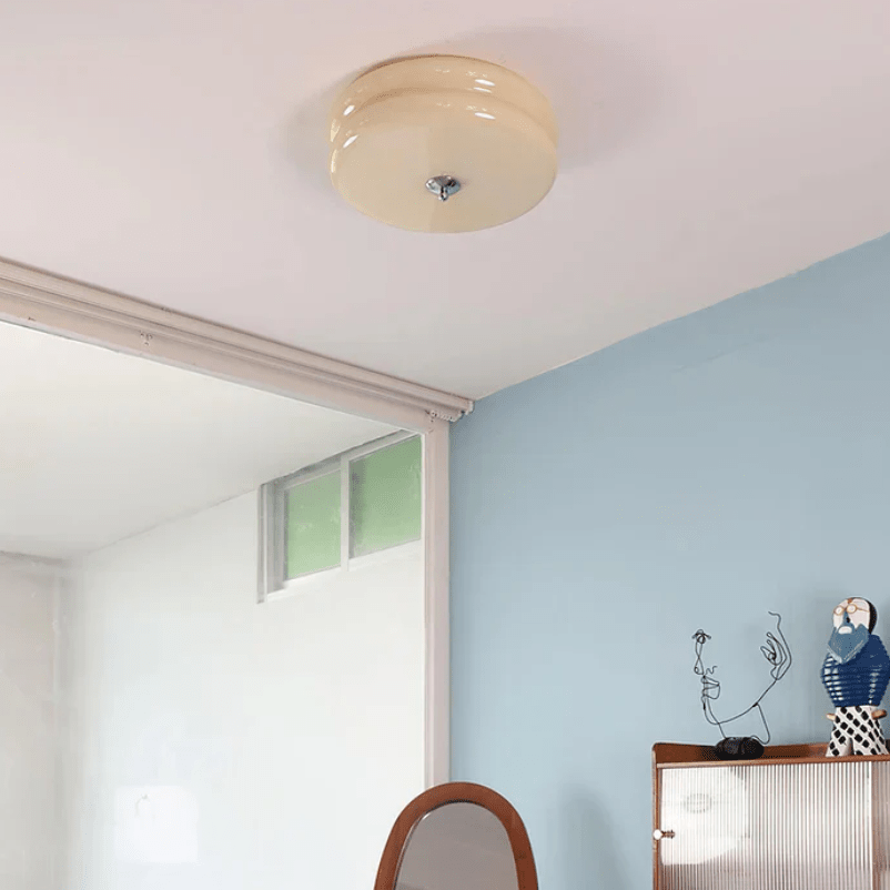 Glass Pudding LED Ceiling Light - Lattea Global