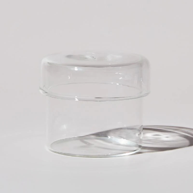 Glass Storage Jars with Lids for Organizing