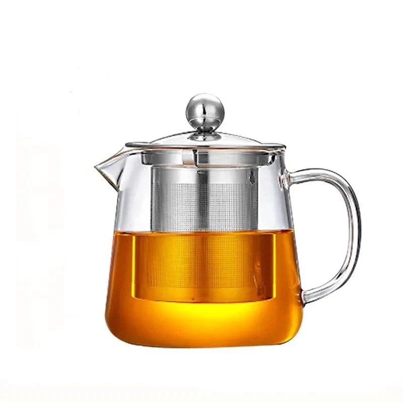 Glass Teapot With Tea Strainer Infuser - Lattea Global