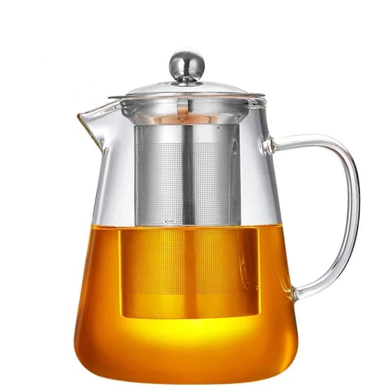 Glass Teapot With Tea Strainer Infuser - Lattea Global