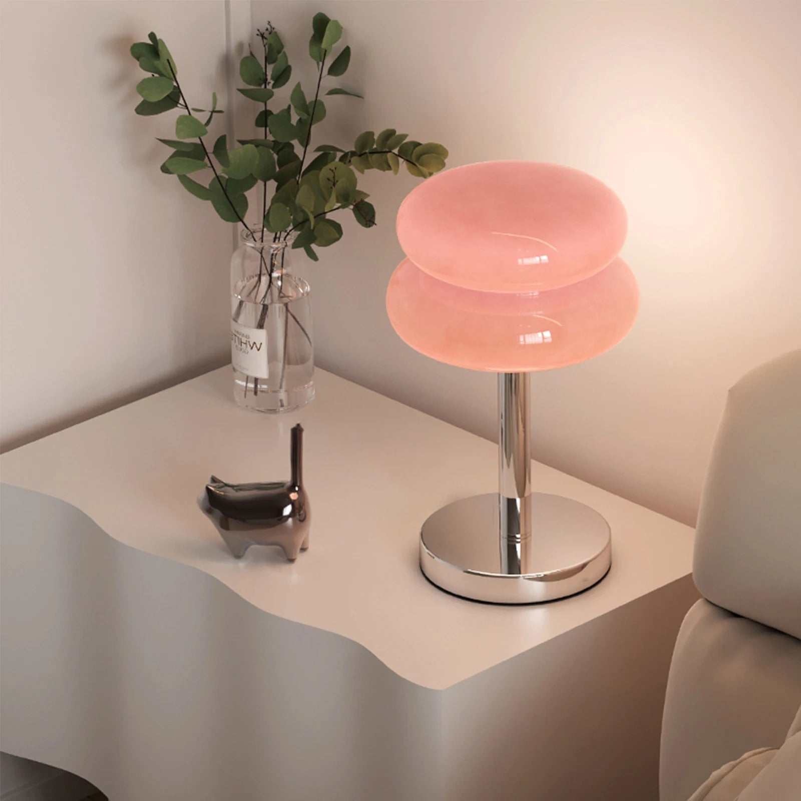 GlowMac - Macaron Glass Retro Table Lamp