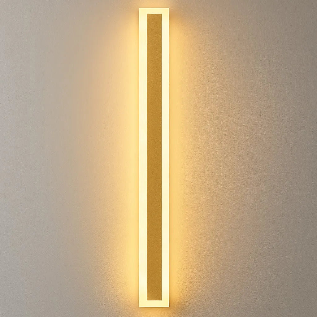 Golden Waterproof LED External Wall Lights